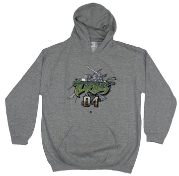 Teenage Mutant Ninja Turtles Mens Hoodie- TMNT 04 Simple Number Logo Image