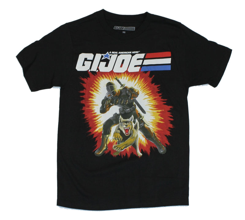 G.I. Joe Mens T-Shirt  - Snake Eyes Classic Figure Art GI Joe [Apparel]