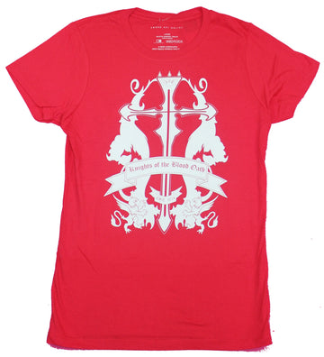 Sword Art Online Girls Juniors T-Shirt- Knights of the Blood Oath Crest Image