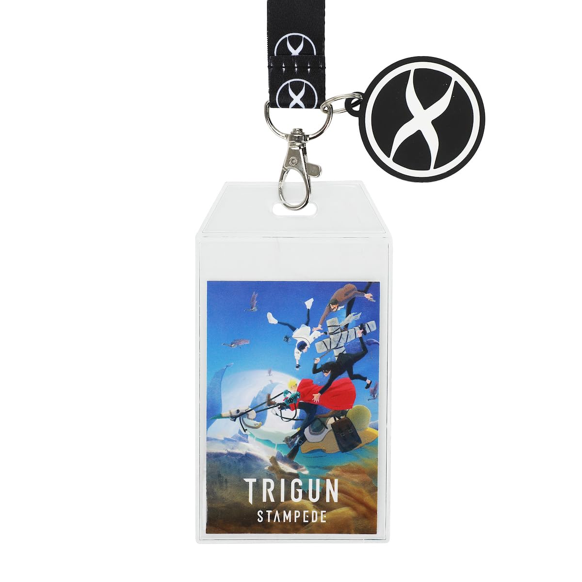 Trigun Stampede Lanyard with Collectible Charm and ID Holder