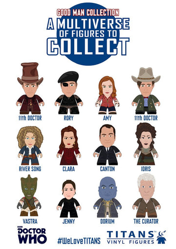 Doctor Who Trading Figure 11th Doctor The Good Man Collection Titans  Full Box of 20