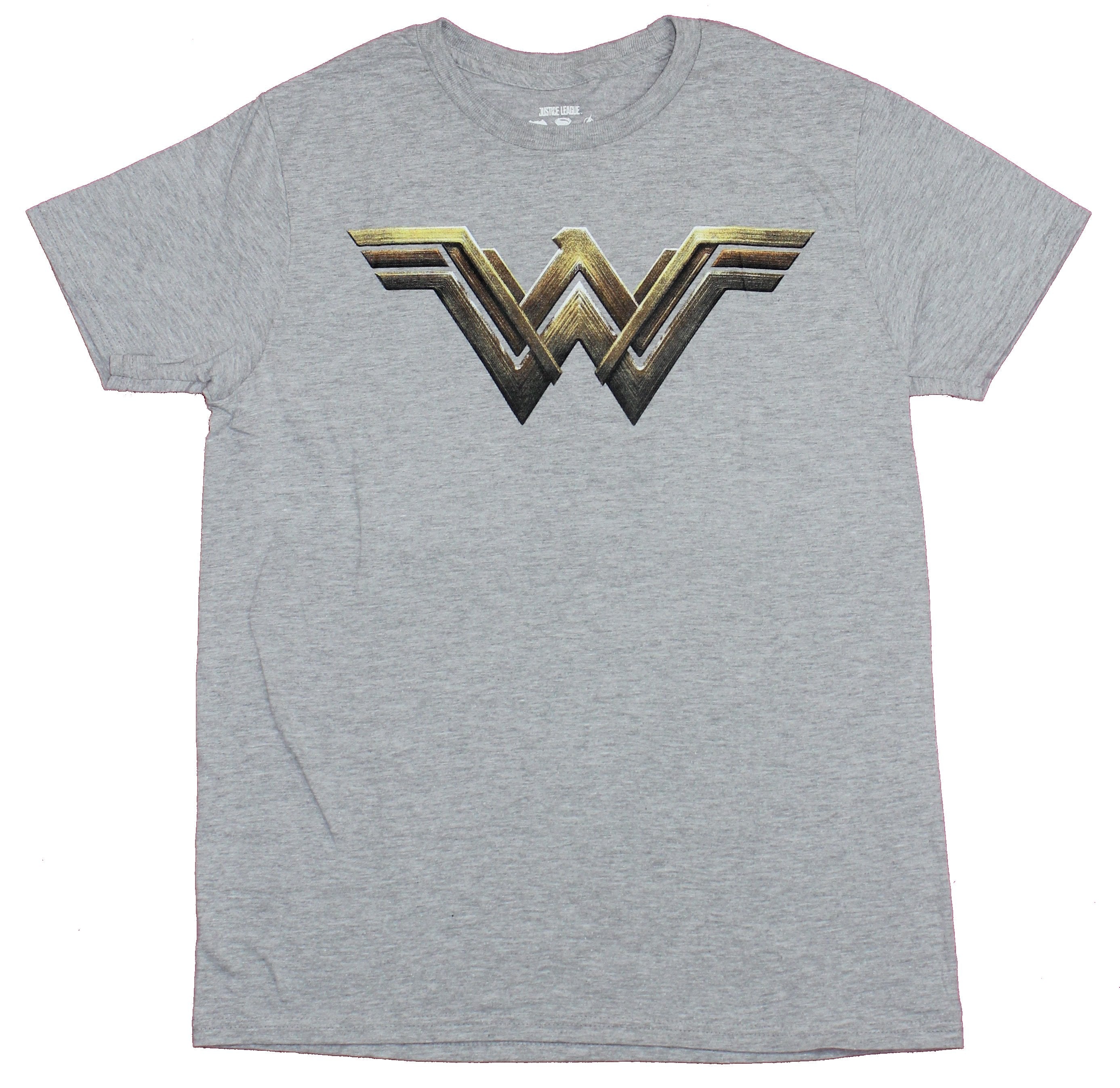 Wonder Woman Mens T-Shirt - Classic Movie Logo Image