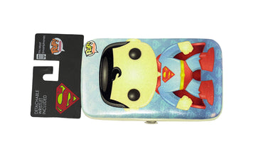 Superman Funko Pop Heroes Glittery Universal Smartphone Cell Phone Case Wallet