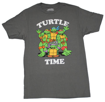 Teenage Mutant Ninja Turtles Mens T-Shirt - It's Turtle Time