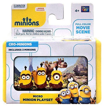 Despicable Me Minions Movie Cro-Minions 2" Micro Playset
