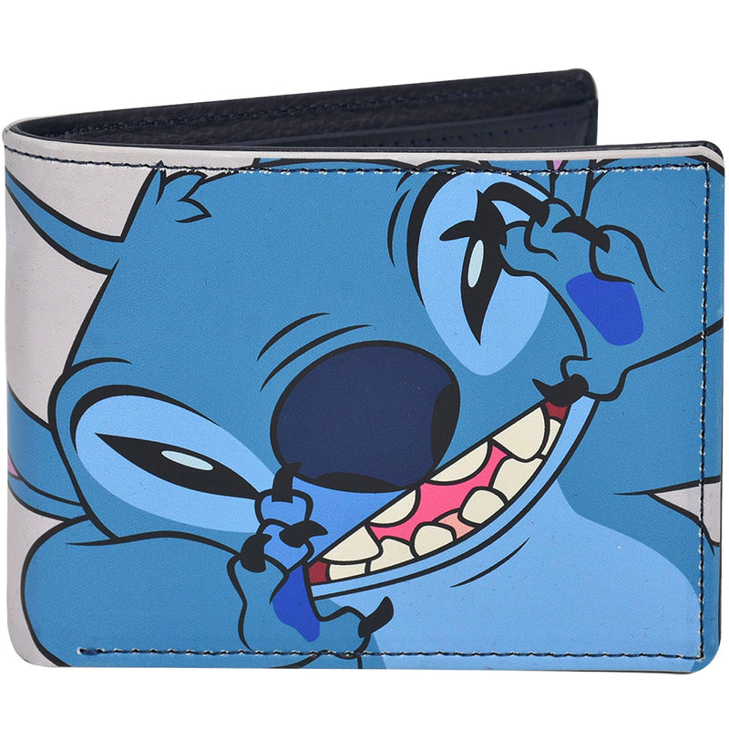 Disney's Stitch Bifold Wallet in a Decorative Tin Case, Multi - Inmyparentsbasement.com