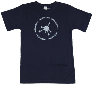 Dota 2 Mens T-Shirt - Wisp Nikopol Molecule Circle Logo Image