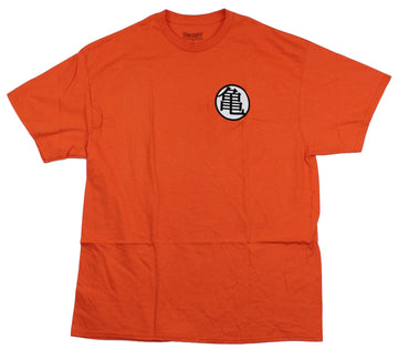Dragon Ball Z Mens T-Shirt - Goku Kame Costume Front Only Image