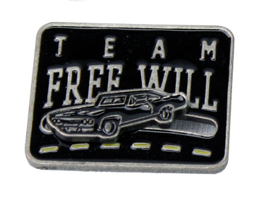 Supernatural Team Free Will Enamel Collector Lapel Pin Ft. Sliding Baby