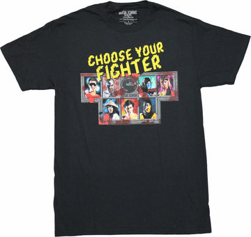 Mortal Kombat Mens T-Shirt - Character Select Screen