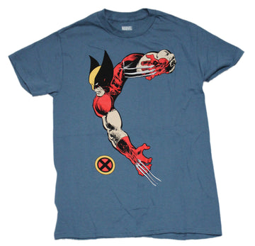 Wolverine Mens T-Shirt - Wolvy Ripping Through Shirt Image