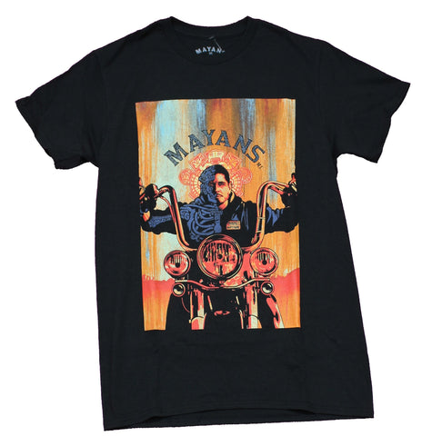 Urban Backwoods Mayan Sun T-Shirt For Men | Premium Heavy Cotton Tee With Photo-Realistic Print - View #12