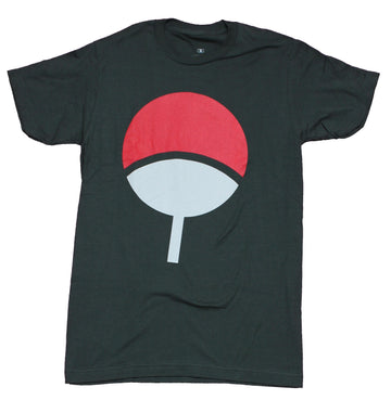 Naruto Shippuden Mens T-Shirt - Sasuke Uchiha Symbol Image