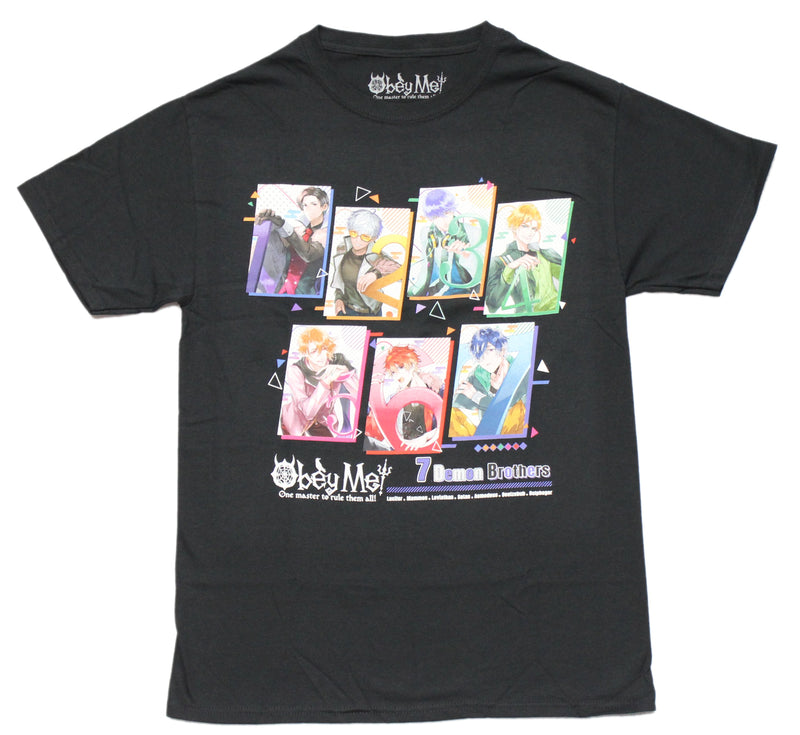 Obey Me One Master to Rule Them All Mens T Shirt - 7 Demon Brothers - Inmyparentsbasement.com