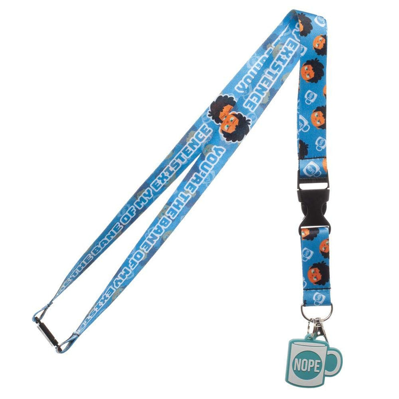Camp Camp"You Are The Bane Of My Existence" ID Badge Holder Lanyard - Inmyparentsbasement.com