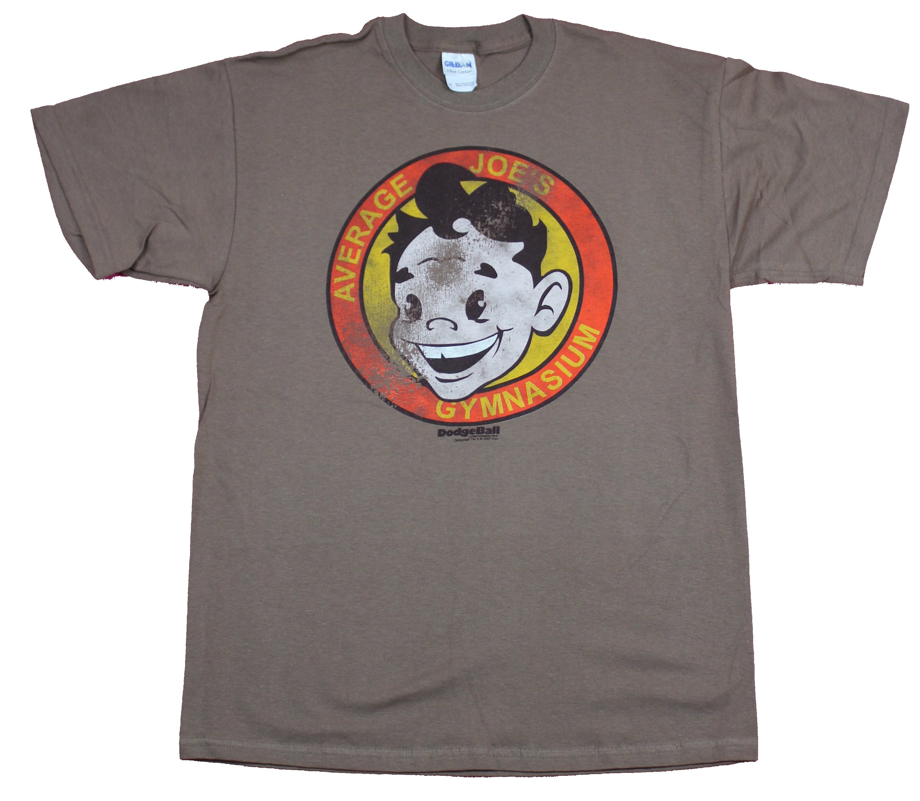 Dodgeball The Movie Mens T-Shirt  - Average Joe's Gym Distressed Logo