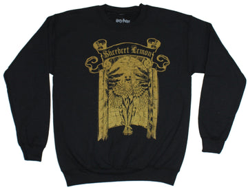 Harry Potter Mens Crewneck Sweatshirt  - Sherbet Lemon Candy Wrapper Logo Image