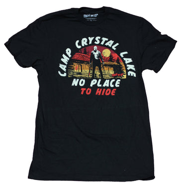 Friday the 13th Mens T-Shirt - Camp Crystal Lake No place to Hide