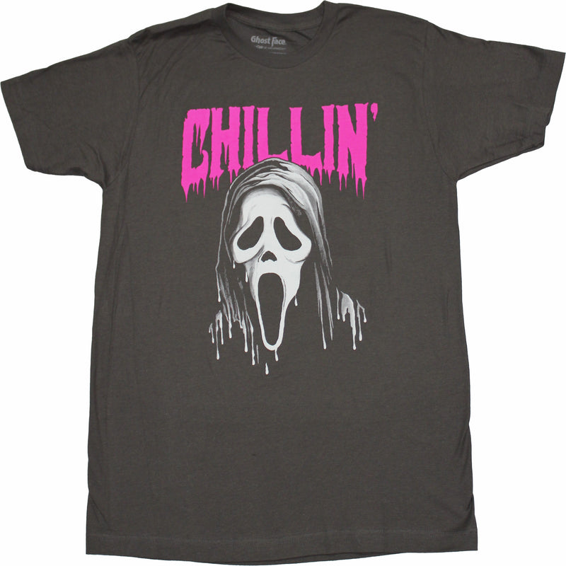 Scream Mens T-Shirt - Ghostface Under Chillin Image