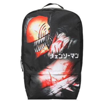 Chainsaw Man Denji Black Laptop Backpack