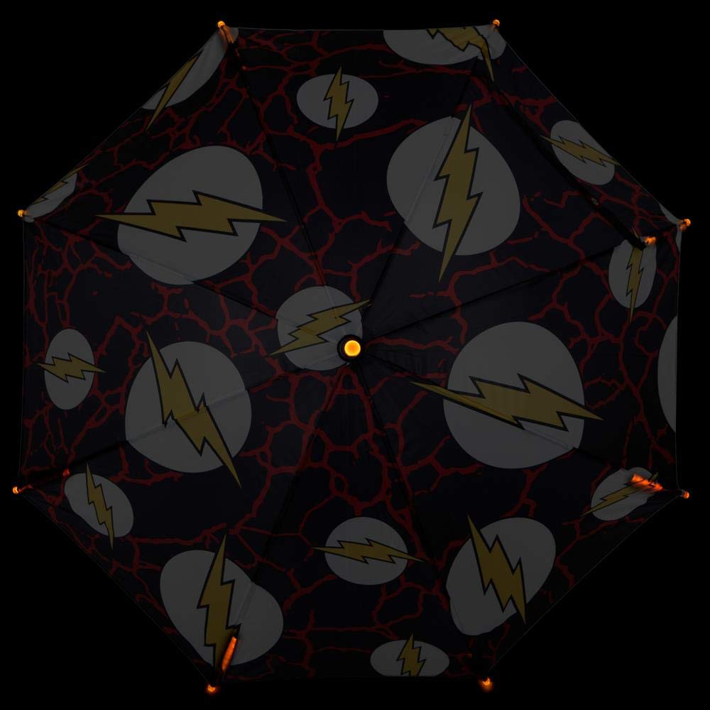 Flash Umbrella DC Comics Umbrella Flash Accessory LED Umbrella Flash Gift