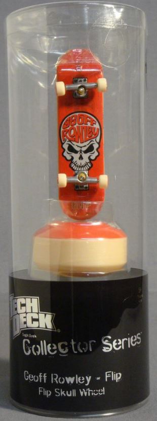 Tech Deck Collector Series - Geoff Rowley Flip Skull Wheel - Limited Edition of 10,000
