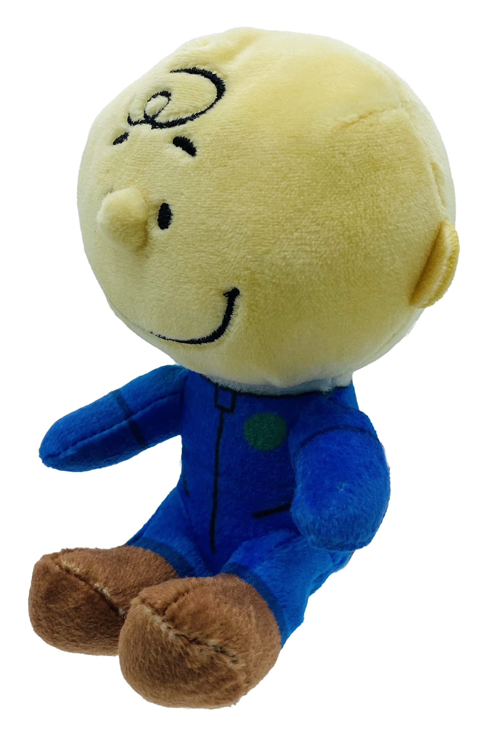 Jinx Official Peanuts Collectible Plush Charlie Brown, Excellent Plushie Toy for Toddlers & Preschool, Super Cute Blue Astronaut Snoopy Team