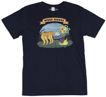 Dota 2 Mens T-Shirt - Kiss Kiss snake School Time Image