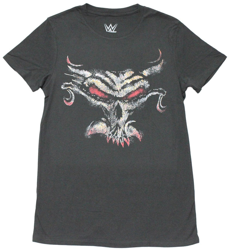 WWE Mens T-Shirt - Brock Lesner Skull Logo - Inmyparentsbasement.com