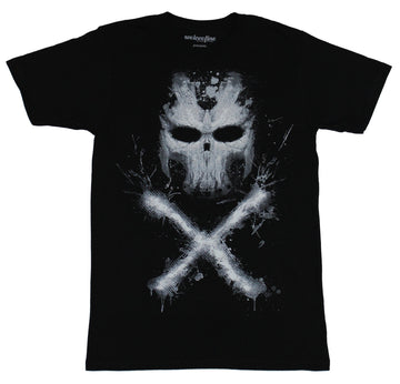 Crossbones of Captain America Civil War Mens T-Shirt - Detailed Logo Image