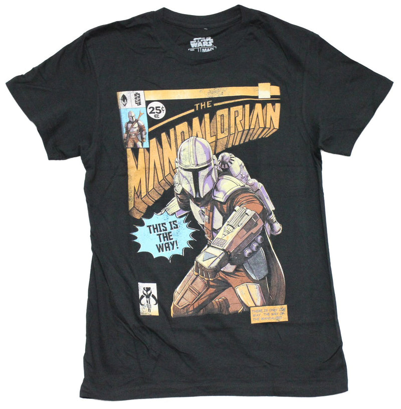 Star Wars The Mandalorian - Mando Comic Book Cover "This is the Way"