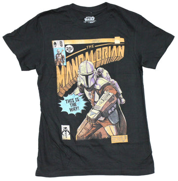 Star Wars The Mandalorian - Mando Comic Book Cover "This is the Way"