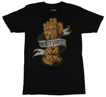 Infinity Gauntlet (Marvel Comics)Mens T-Shirt  - Jewel Filled Glove Wrapped Im