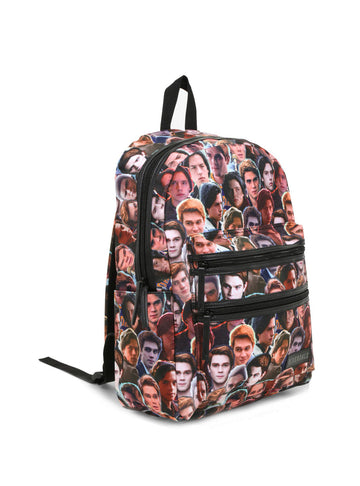 Riverdale Archie & Jughead Double Zipper Pocket Backpack