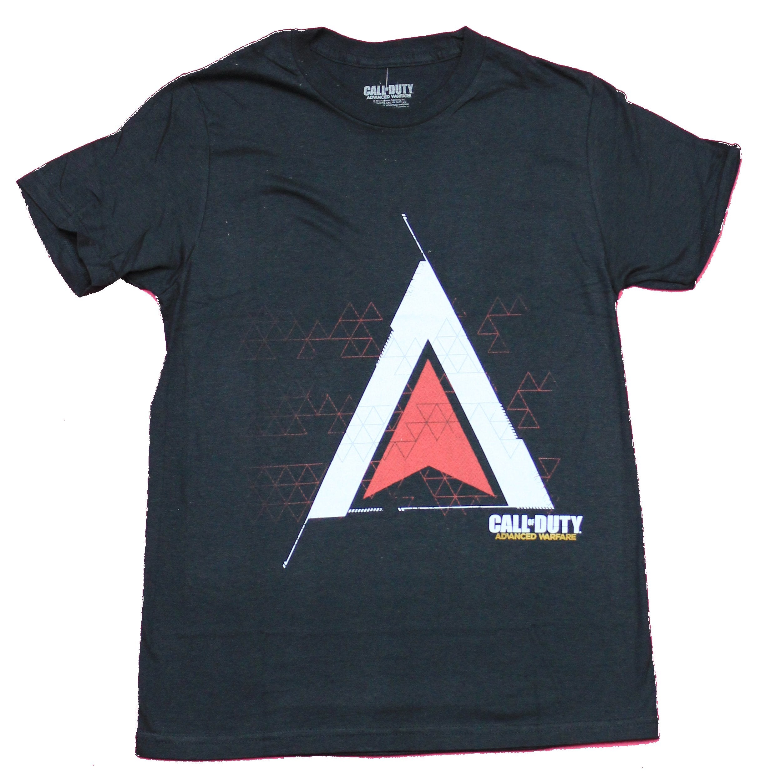 Call of Duty Advanced Warfare Mens T-Shirt  - Triangle Design Image