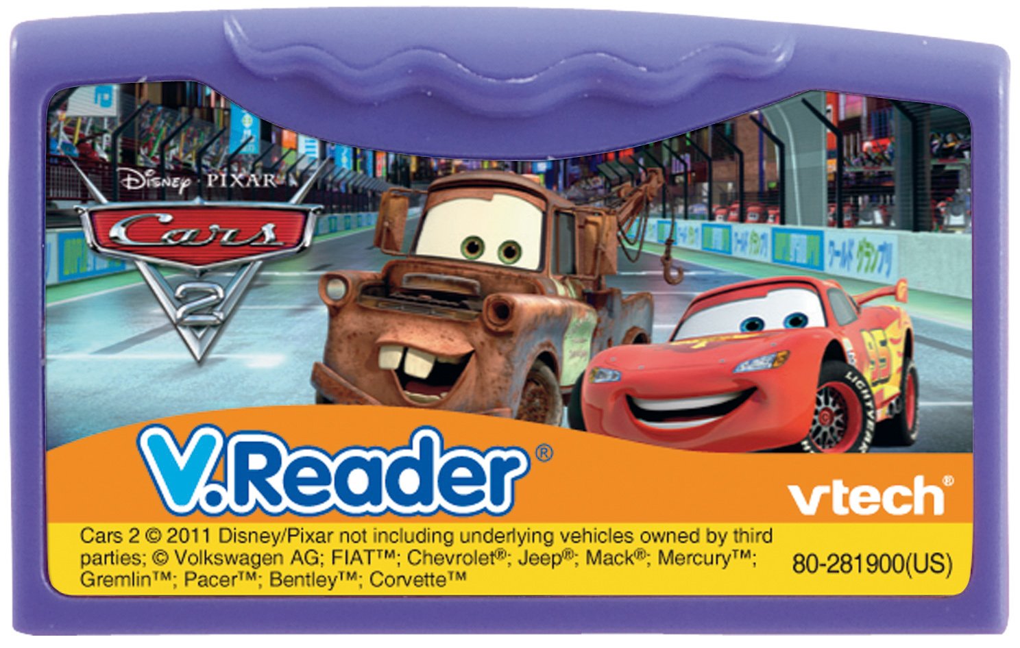 VTech - V.Reader Software - Disney's Cars - Cars 2