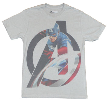 The Avengers (Hulk, Captain Amercia, Thor, Iron Man by Marvel Comics) Mens T -