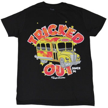 The Magic School Bus Mens T-Shirt  - Tricked Out Flying Bus Image