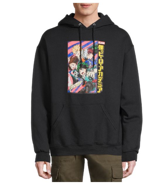 My Hero Academia Long Sleeve Graphic Anime Hoodie Sweatshirt,
