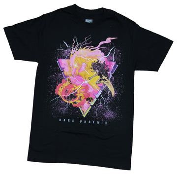 Uncanny X-Men Mens T-Shirt - Dark Phoenix Pink Explosion Image