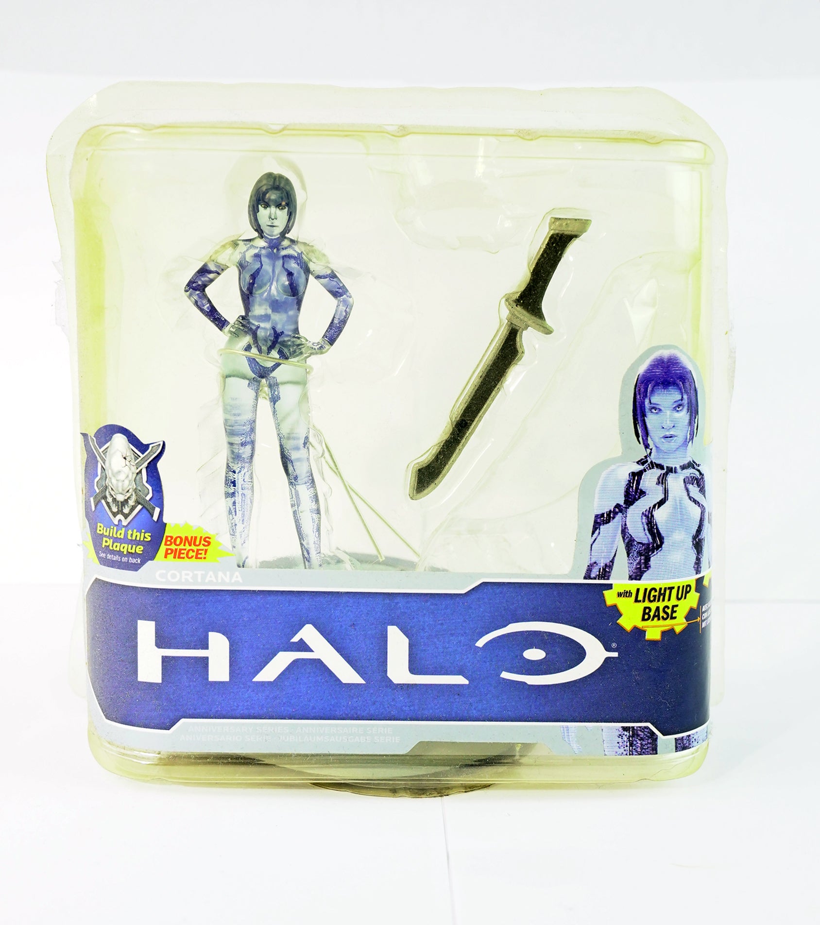 Halo 10th Anniversary Cortana Figure W/O Light-Up Base