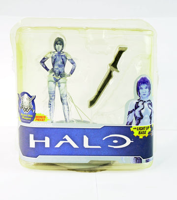 Halo 3 10th Anniversary Cortana Figure W/O Light-Up Base Mcfarlane Working