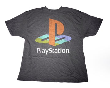 PlayStation Mens T-Shirt - Distressed Classic Logo