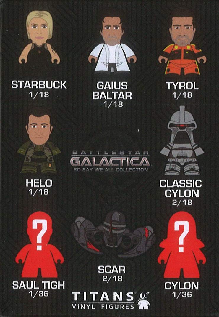 Entertainment Earth Battlestar Galactica Titans Ser. 1 Vinyl Random Mini-Figure