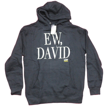 Schitt's Creek Mens Pullover Hoodie - Ew, David Large Word Logo