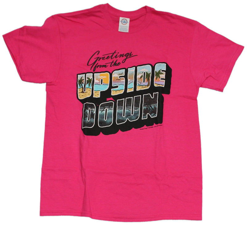 Stranger Things Mens T-Shirt - Greetings From the Upside Down