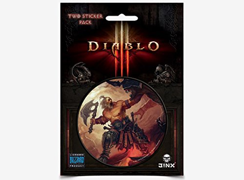 JINX Diablo III Barbarian Class Sticker (Multi-Color, 3")