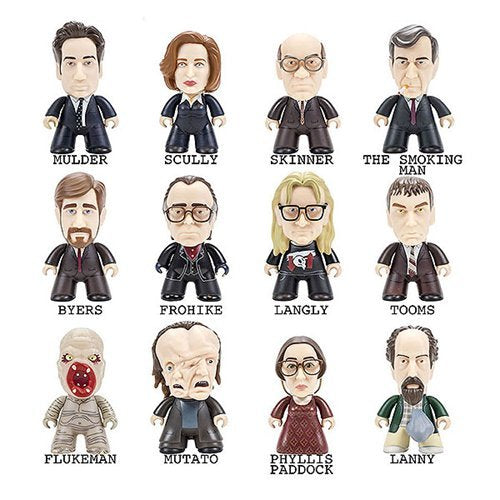 X-Files Titans The Truth is Out There Collection Mini-Figure Single Blind Box - Inmyparentsbasement.com