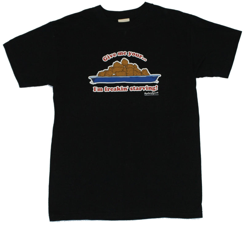 Napoleon Dynamite Mens T-Shirt  - Gimmie Your Tots Im Starving Image on