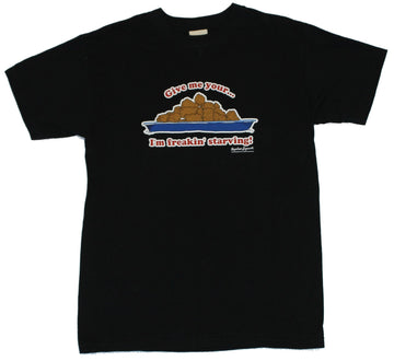 Napoleon Dynamite Mens T-Shirt  - Gimmie Your Tots Im Starving Image on